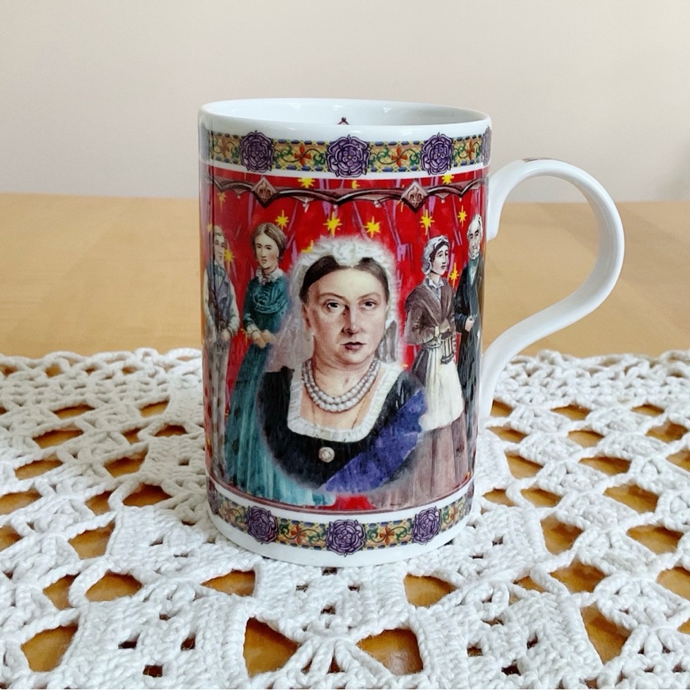 James Sadler Queen Victoria Mug Kings & Queens Fine Bone China Made England